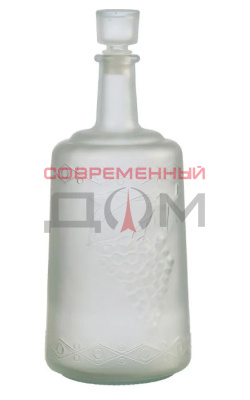 Бутылка стеклянная "Ностальгия" 3л из бесцв.стекла